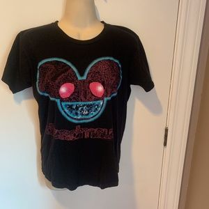 Deadmau5 2010 concert t shirt